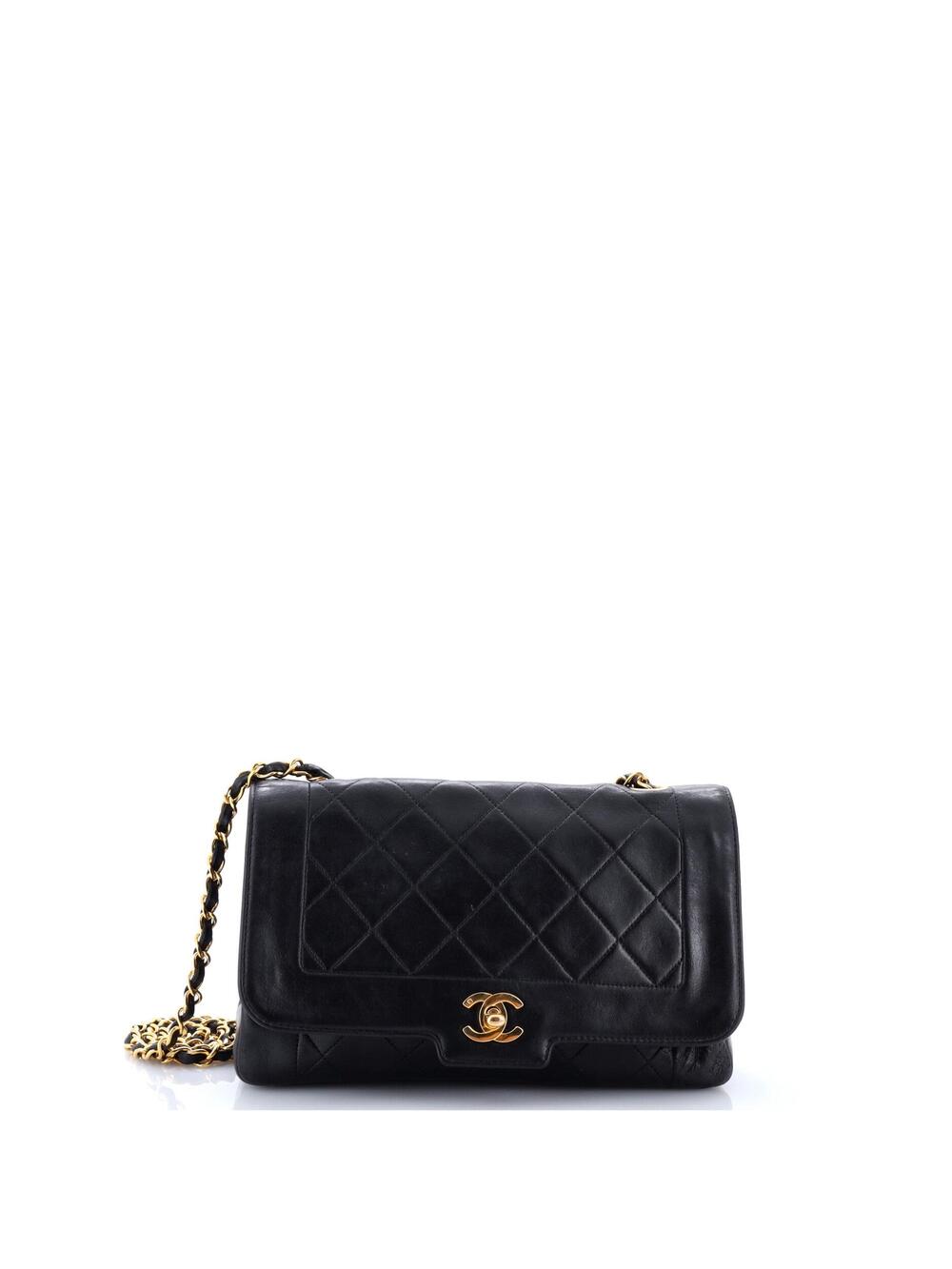 Chanel Vintage Cc Chain Flap Bag #352311C46B